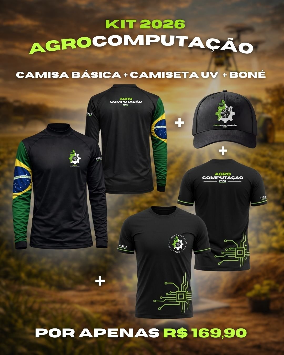 KIT  AGROCOMPUTAÇÃO  2026